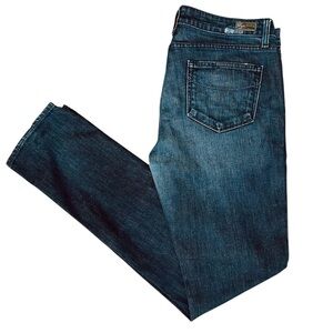 PAIGE Straight Leg Jeans - Skyline Drive Classic Peg Leg, Size 31 Tall